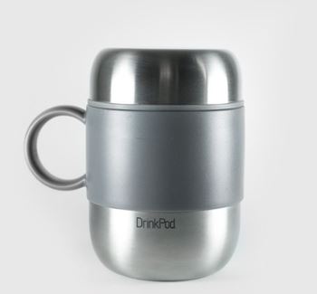 DrinkPod Vacuum Flask with Handle - 280ml
