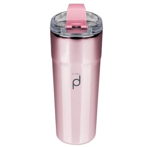 DrinkPod Vacuum Tumbler - Metallic Rose Gold