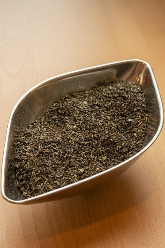 Green Tea (gunpowder) with Peppermint