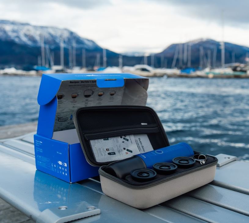 Outin Nano (Blue) With Travel Case