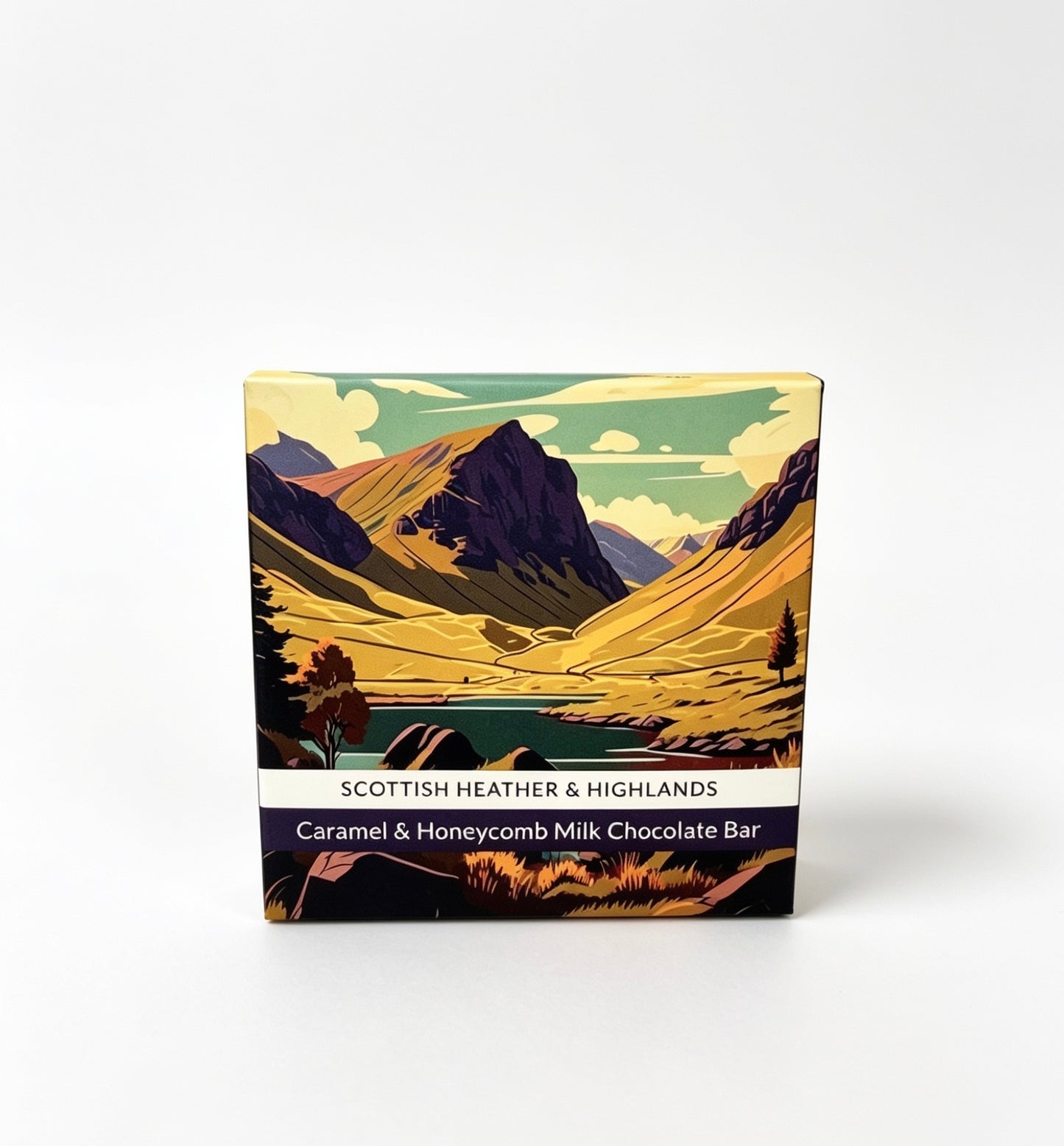 Coco Pzazz - Milk Chocolate Honeycomb & Caramel Bar (80g)
