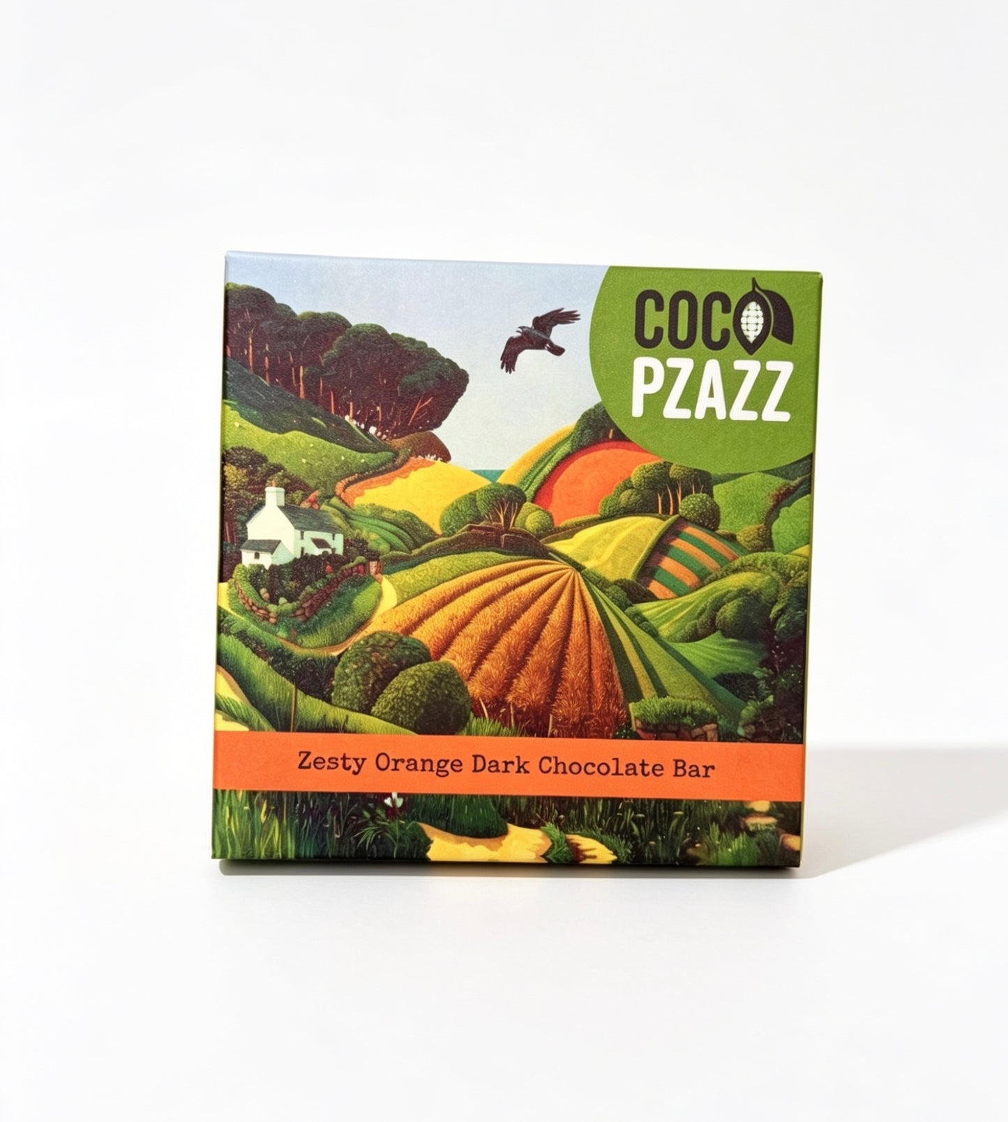 Coco Pzazz - Zesty Orange Dark Chocolate (80g)