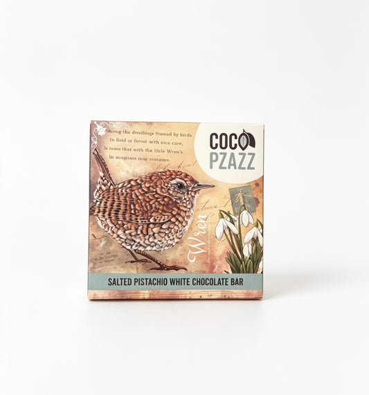 Coco Pzazz - Salted Pistachio White Chocolate (80g)