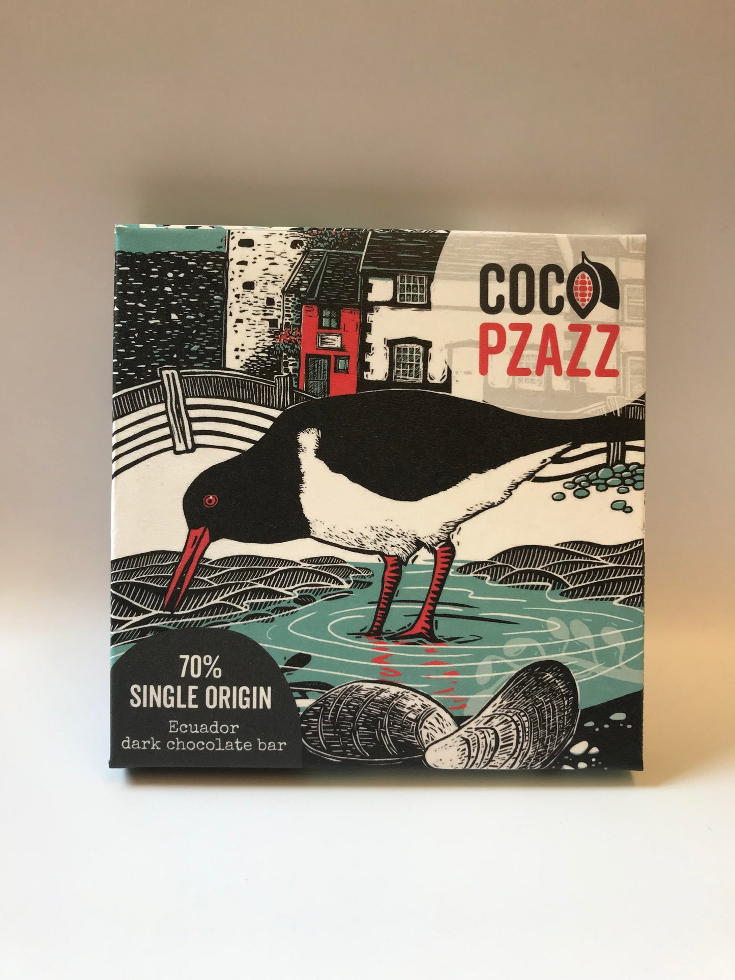 Coco Pzazz - 70% Single Origin (Ecuador Dark Chocolate Bar 80g)