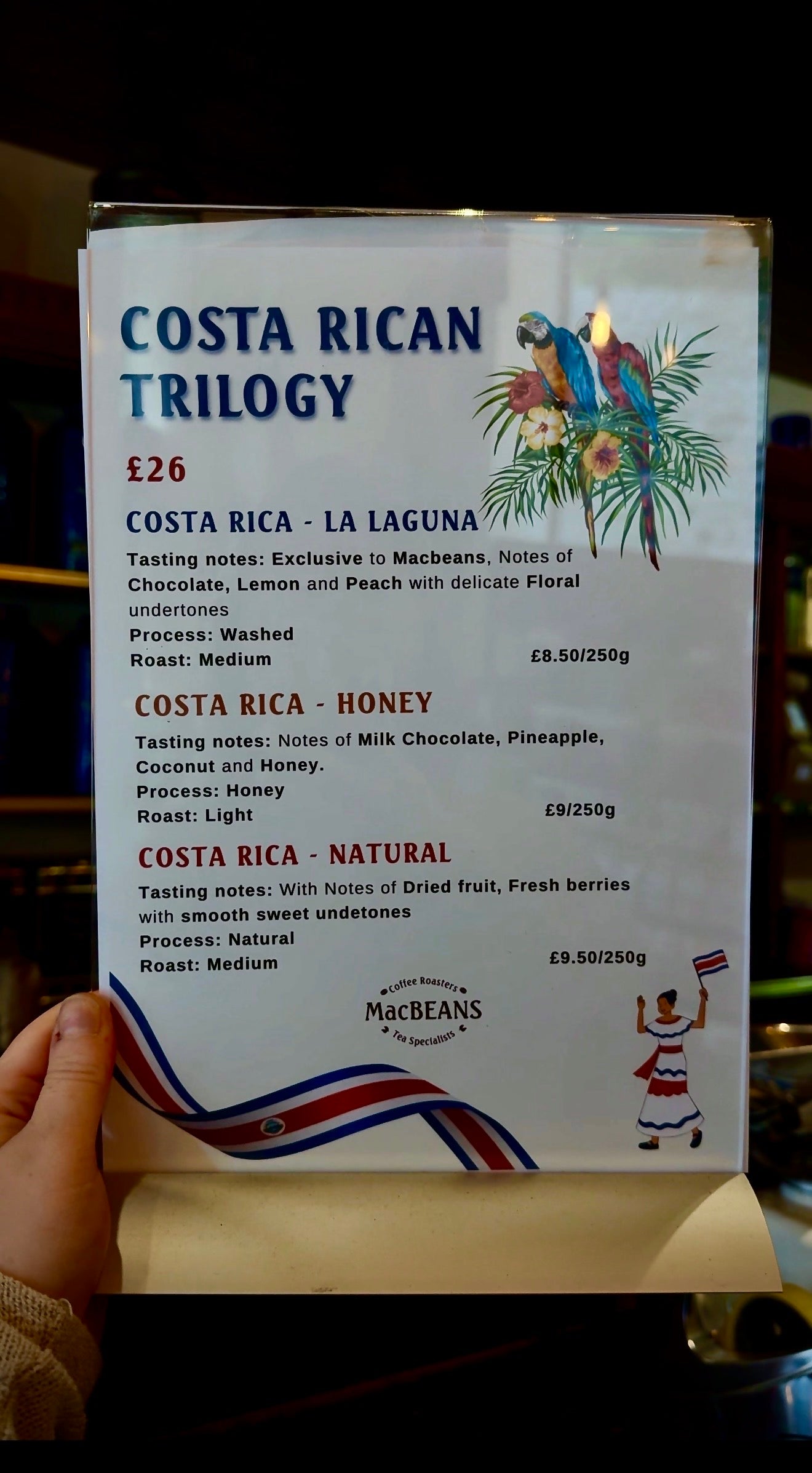 NEW TRILOGY - Costa Rican Trilogy